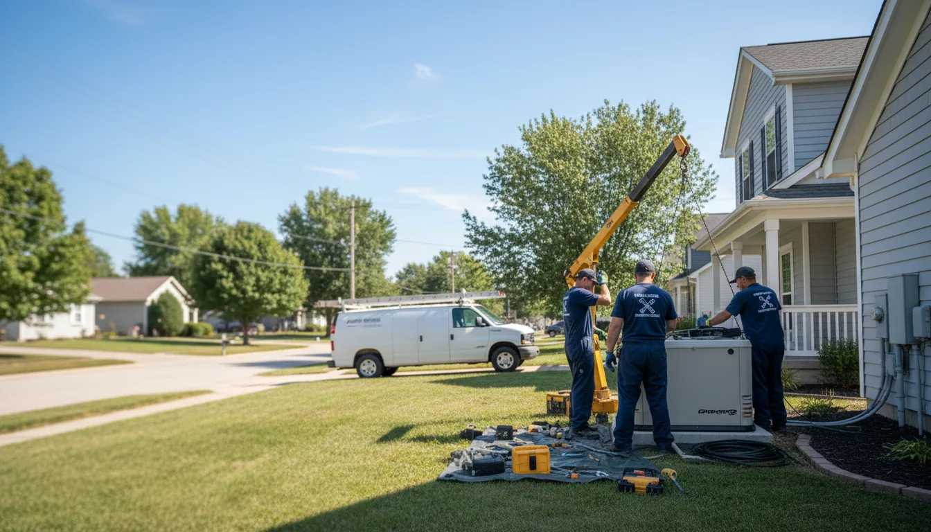 Generator Installation in Mansfield, AR near me